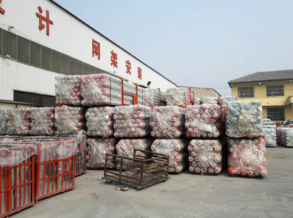 福安网架成品待发
