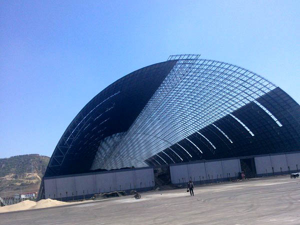 福安桶壳螺栓球网架工程